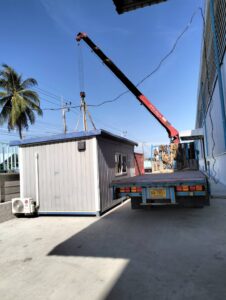 รถเฮี๊ยบ พิชยาเครน ให้บริการยกย้ายตู้สำนักงานในพื้นที่ ชลบุรี