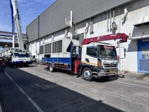 รถเฮี๊ยบ พิชยาเครน ให้บริการยกขนย้ายตู้ในพื้นที่ พัทยา