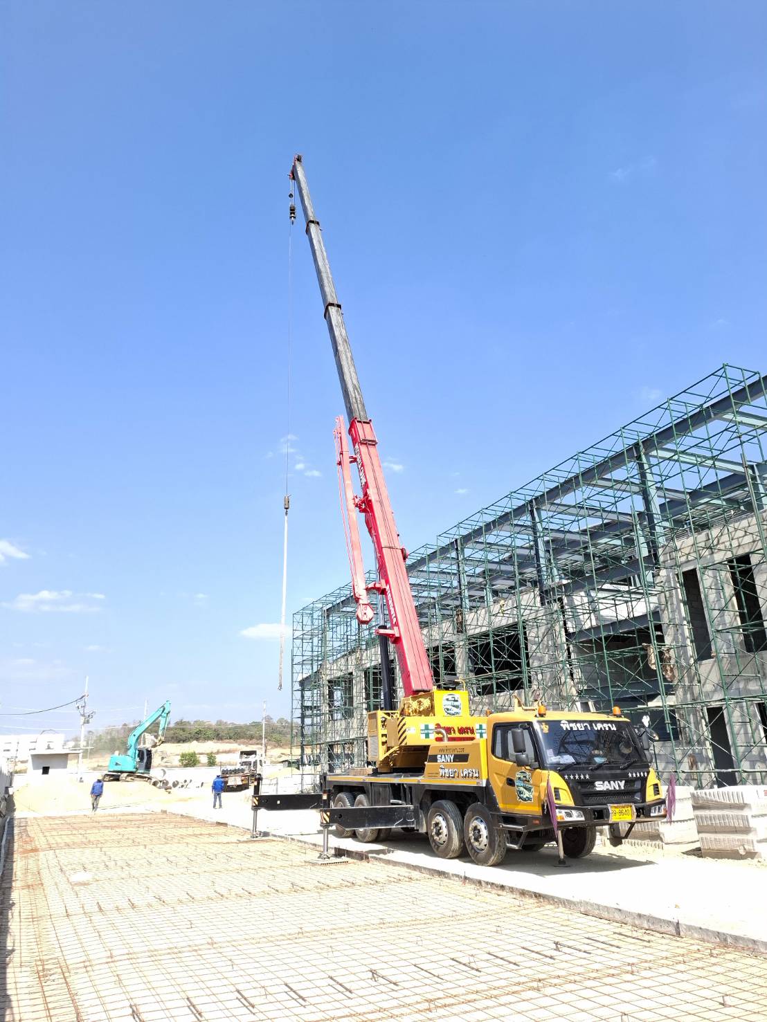 รถเครนมาบยางพร-พิชยาเครน