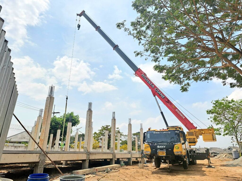 รถเครนมาบยางพร-พิชยาเครน