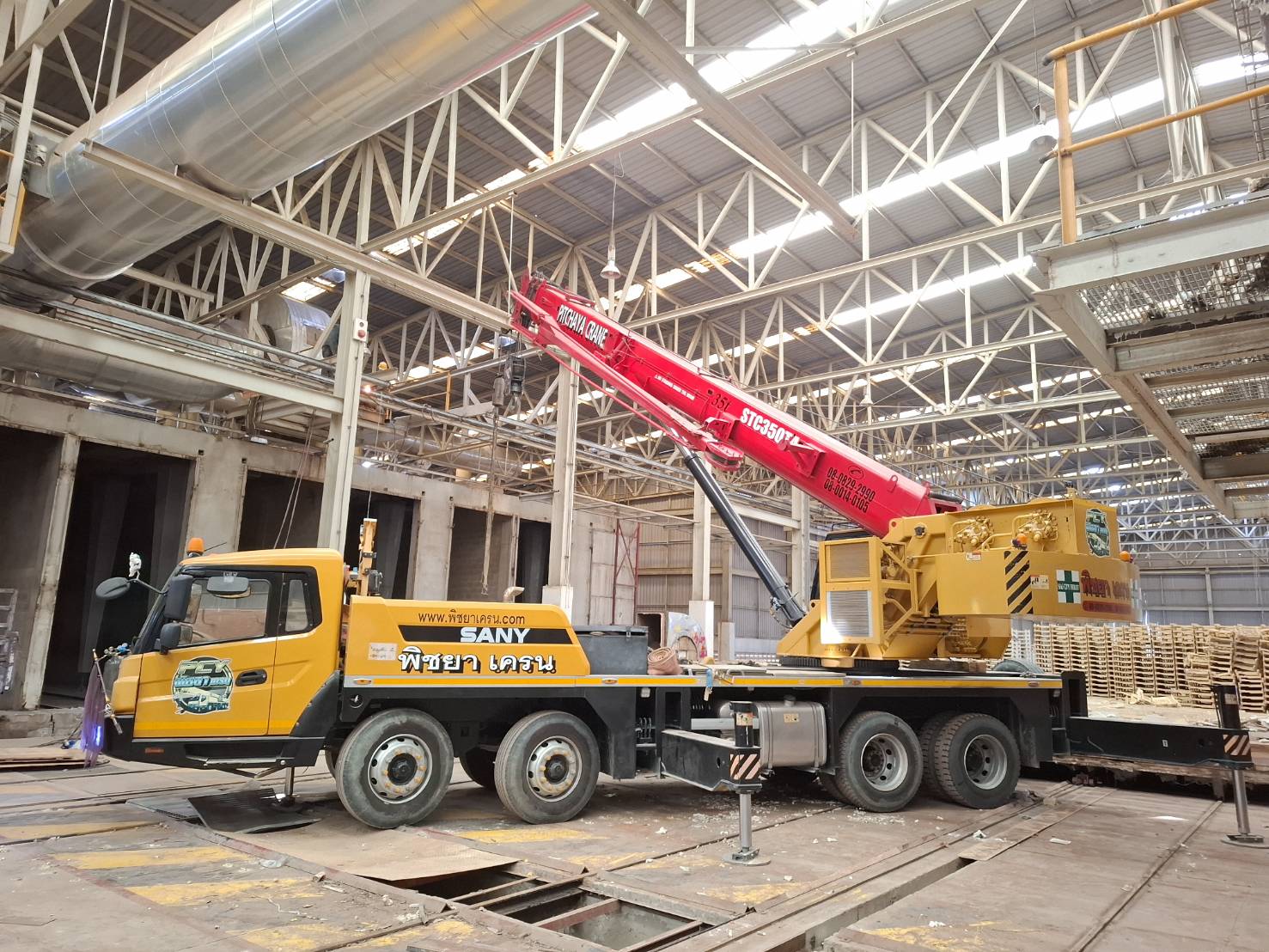 รถเครนนิคมพัฒนา-พิชยาเครน